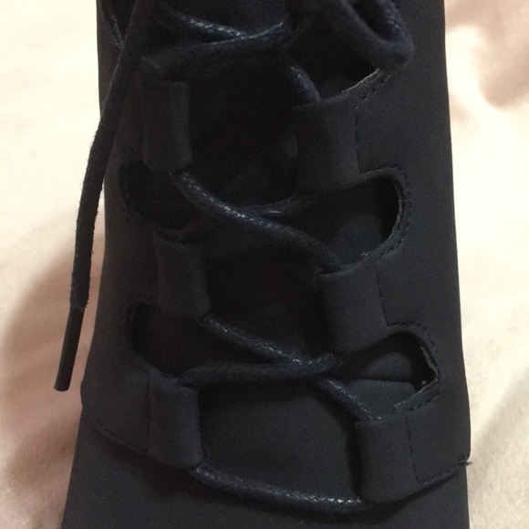 Navy blue wedges - Picture 5 of 9